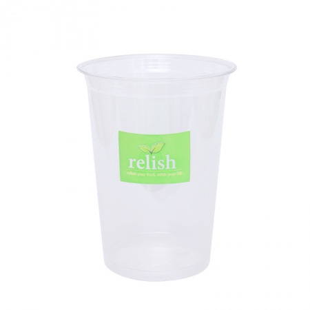 Tunn plastmugg 45cl