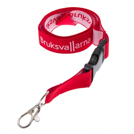 Nyckelband - Vävd logotyp