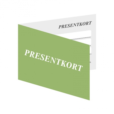 Presentkort A5 Liggande